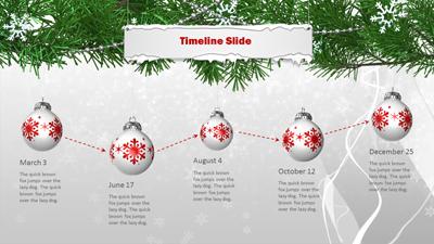 Slide 3 layout from the Hanging Ornaments presentation deck.