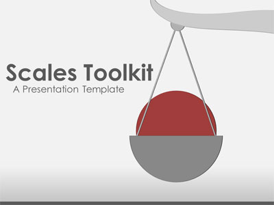 Scales Toolkit PowerPoint Template layout preview.