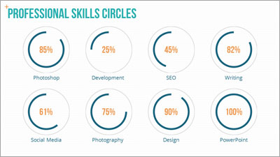 Slide 3 layout preview from the Your PowerPoint Resume deck.
