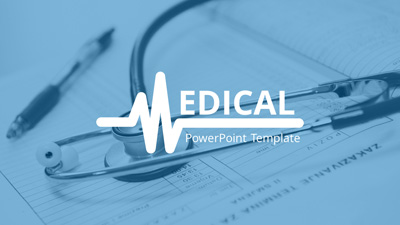 Medical Infographic PowerPoint Template layout preview.