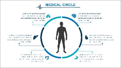 Slide 2 layout from the Medical Infographic presentation deck.