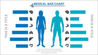 Slide 3 layout from the Medical Infographic presentation deck.