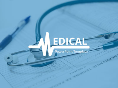Medical Infographic PowerPoint Template layout preview.