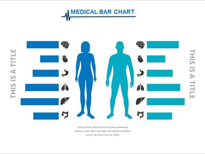 Slide 3 layout from the Medical Infographic presentation deck.