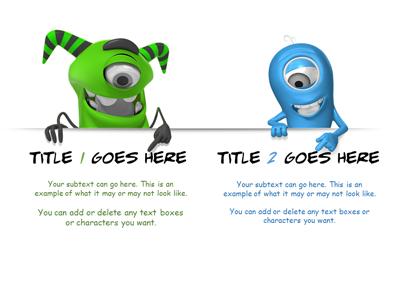 Slide 4 layout from the Character Expression presentation deck.