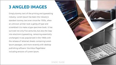 Slide 2 layout preview from the Modern Image PowerPoint Layout Toolkit deck.