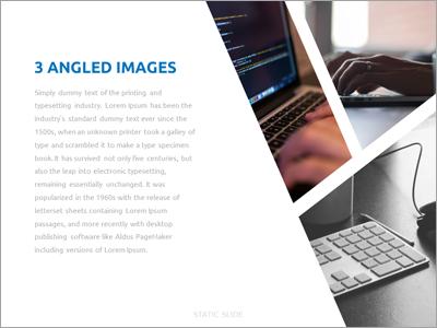 modern image layout toolkit animation business minimal portfolio ...