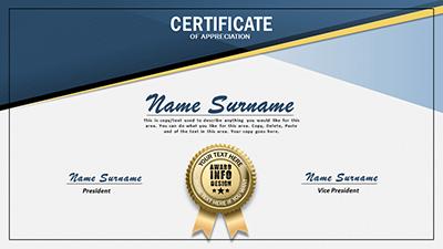 Slide 3 layout from the Loaded Certificate presentation deck.