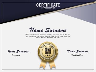 Slide 3 layout from the Loaded Certificate presentation deck.
