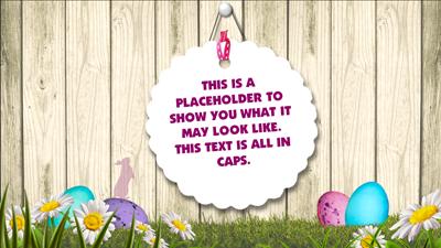 Slide 3 layout from the Easter Egg Boards presentation deck.