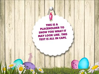 Slide 3 layout from the Easter Egg Boards presentation deck.