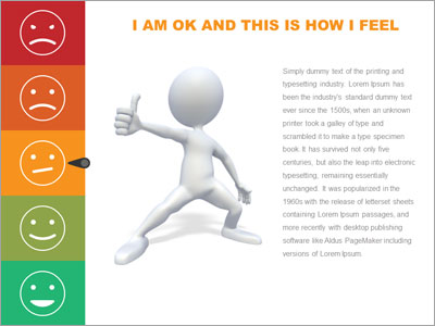 Slide 4 layout from the Left Side Emoji Rating Toolkit presentation deck.