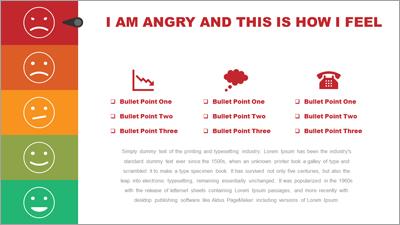 Slide 2 layout preview from the Left Side Emoji Rating PowerPoint Toolkit deck.