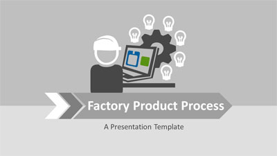 Factory Product Process | A PowerPoint Template from PresenterMedia.com