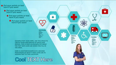 Slide 3 layout from the Cool Stethoscope presentation deck.