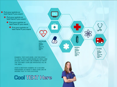 Slide 3 layout from the Cool Stethoscope presentation deck.