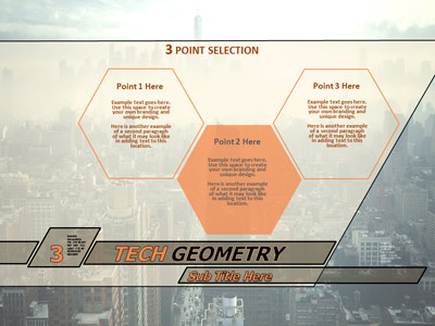 Slide 2 layout from the Tech Geometry presentation deck.