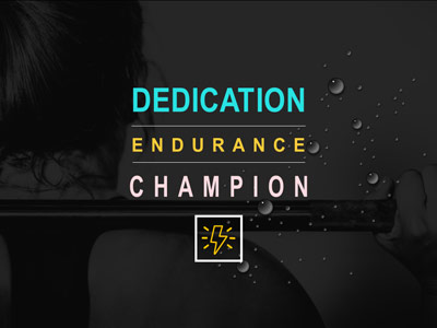 Slide 2 layout from the Fitness Quote presentation deck.