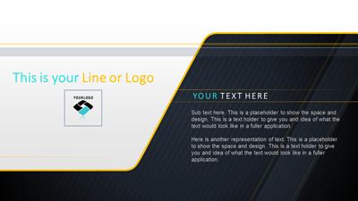 Slide 2 layout from the Imagine A Line presentation deck.