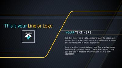 Slide 3 layout from the Imagine A Line presentation deck.
