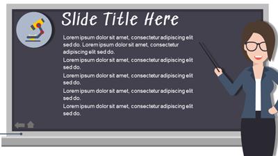 Slide 3 layout from the Education Subjects presentation deck.