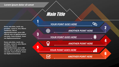 Slide 3 layout from the The New Black presentation deck.