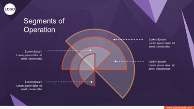 Slide 3 layout preview from the Poly Peaks Design deck.