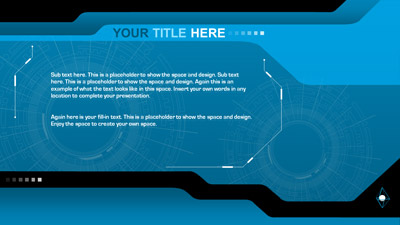 Slide 2 layout from the The Future Is Here presentation deck.