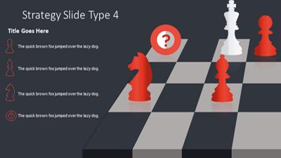 Slide 2 layout from the Chess Strategy presentation deck.