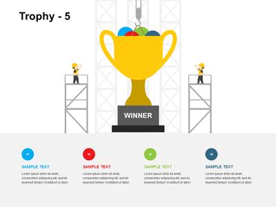Slide 4 layout from the Trophy Toolkit presentation deck.
