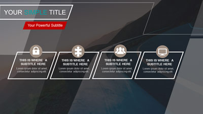 Slide 2 layout from the Create It Simple presentation deck.