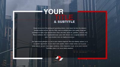 Slide 3 layout from the Square Stock presentation deck.