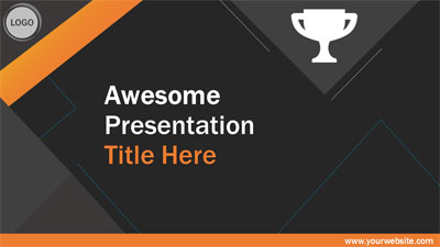 Design Angles PowerPoint Template layout preview.