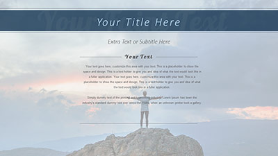 Slide 2 layout from the Success In Your Skies presentation deck.