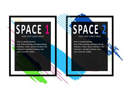 Slide 2 layout preview from the Retro Modern Look deck.