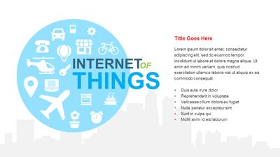 Slide 2 layout from the Internet Of Things Ppt Theme presentation deck.