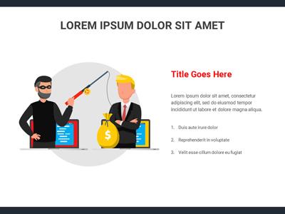 Slide 4 layout from the Identity Theft presentation deck.