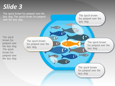 Slide 4 layout from the Fishbowl Concept presentation deck.