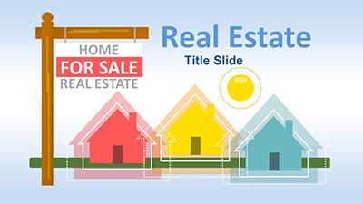 Your Real Estate PowerPoint Template layout preview.