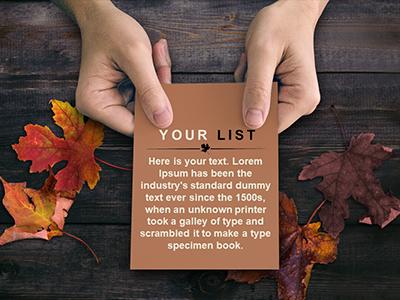 Slide 3 layout from the Autumn Woodgrain presentation deck.
