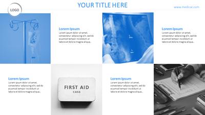 Slide 2 layout from the Medical Themed Photo PowerPoint Slides presentation deck.