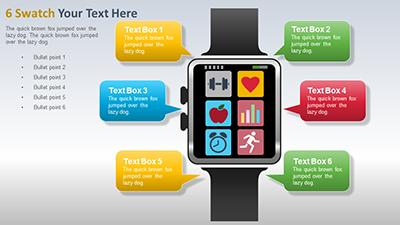 Slide 3 layout from the Fitness Tracking presentation deck.