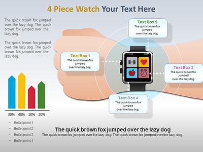 Slide 4 layout from the Fitness Tracking presentation deck.