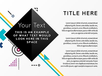 Slide 3 layout preview from the Designer Shape deck.