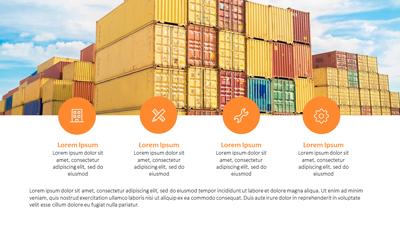 Slide 2 layout from the Shipping Methods presentation deck.