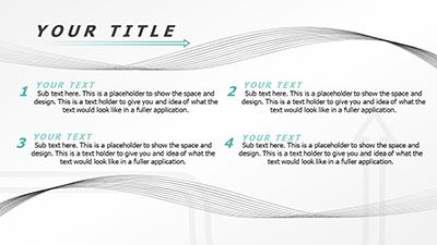 Slide 3 layout from the Classic Arrow Design presentation deck.