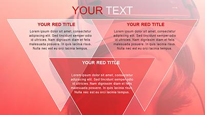 Slide 3 layout from the Red Future presentation deck.