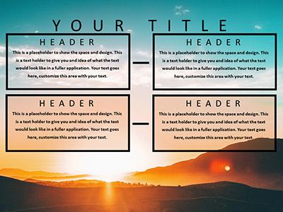 Slide 4 layout from the Risen Sun presentation deck.