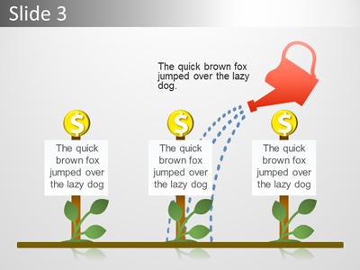 Slide 4 layout from the Financial Coin Growth presentation deck.