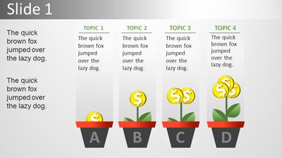 Slide 2 layout from the Financial Coin Growth presentation deck.